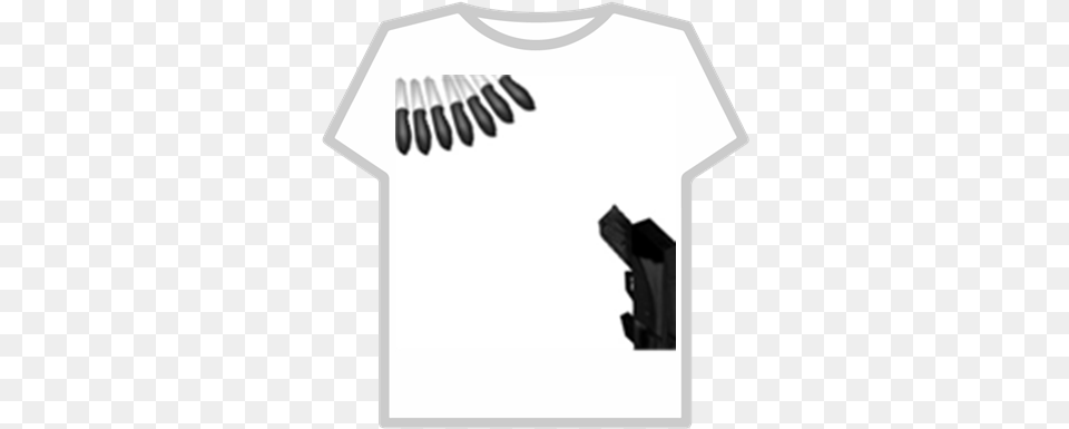 Machine Gun And Bullets Firearm, Clothing, T-shirt, Weapon, Ammunition Png