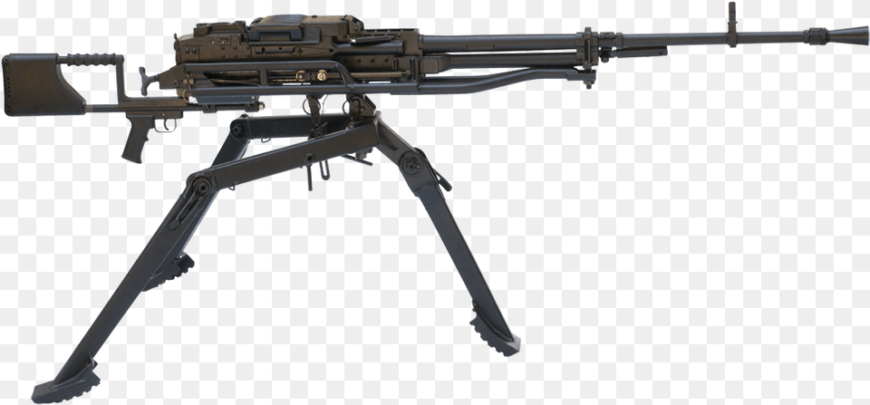 Machine Gun Clipart High Powered Machine Gun On Tripod, Firearm, Machine Gun, Rifle, Weapon Free Png