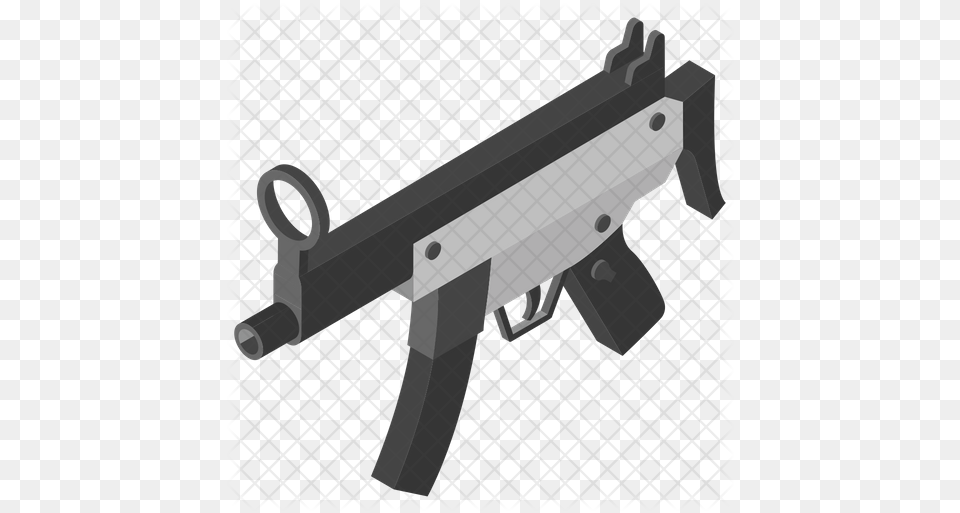 Machine Gun Icon Assault Rifle, Firearm, Weapon Png
