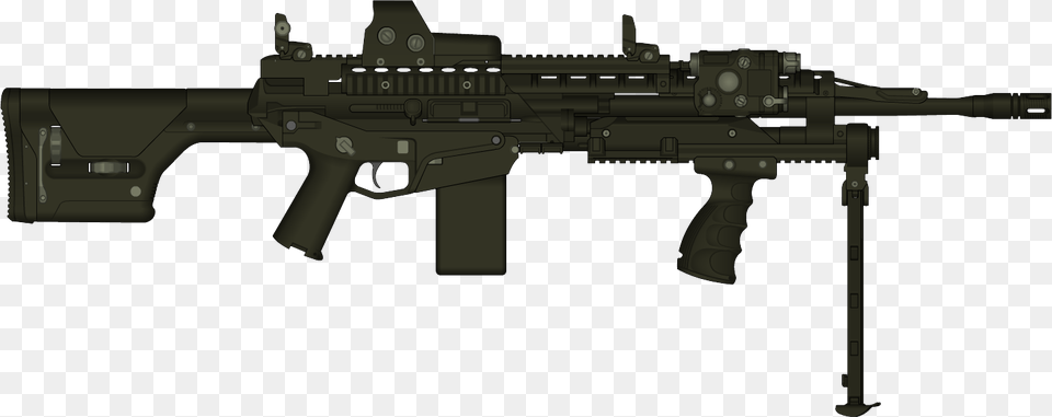 Machine Gun No Background, Firearm, Machine Gun, Rifle, Weapon Png Image