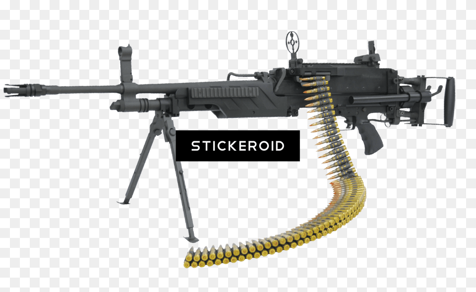 Machine Gun Sampt Motiv, Machine Gun, Weapon, Firearm, Rifle Png