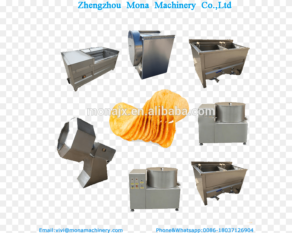 Machine To Cut Potatoes Amp Fries Potato Chips Machine Machine, Bread, Food, Fungus, Plant Free Png Download