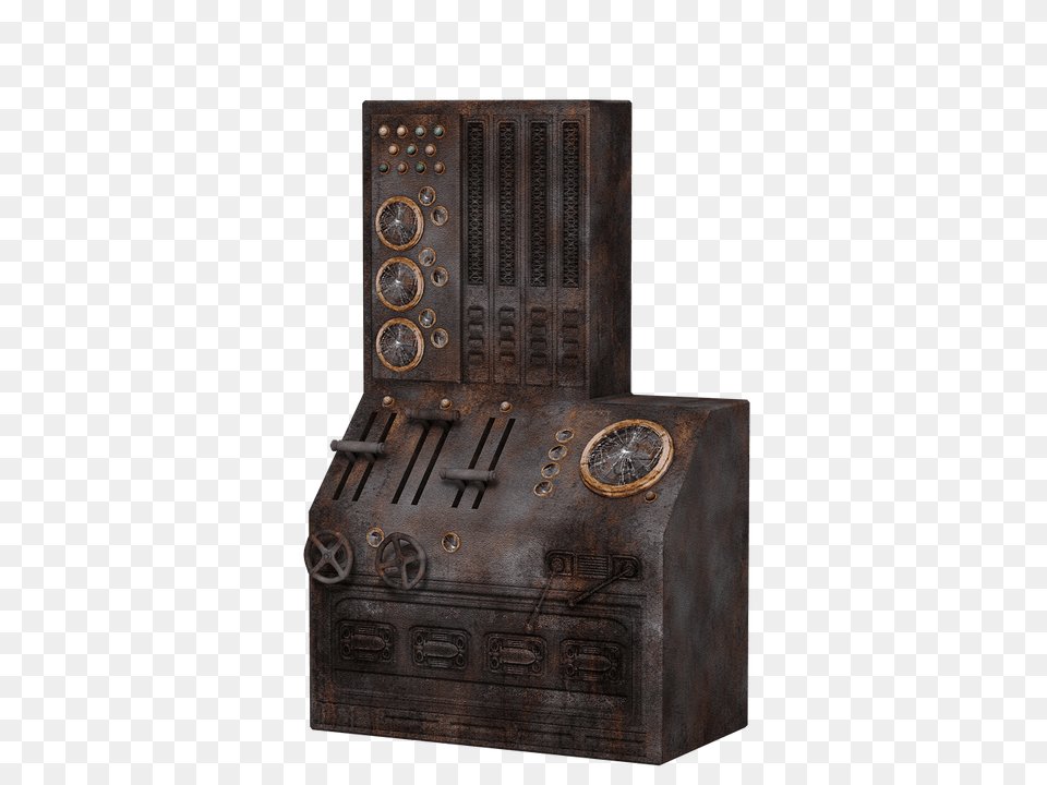 Machine With Dials And Levers, Mailbox Free Png Download