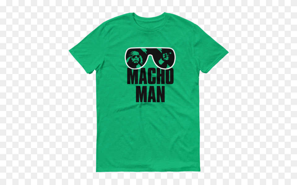 Macho Man Randy Savage Sunglasses T Shirt, Clothing, T-shirt, Person Free Png Download