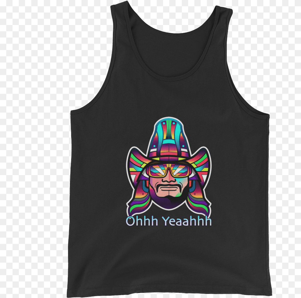 Macho Man Unisex Visit Http Active Tank, Clothing, Tank Top, Hat, Baby Png Image