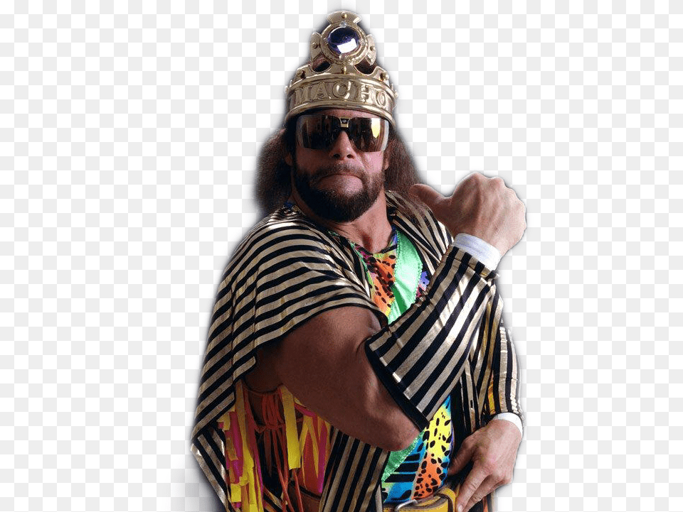 Machoman Randysavage Wwe Freetoedit Macho Man Randy Savage Hd, Accessories, Jewelry, Adult, Male Free Png