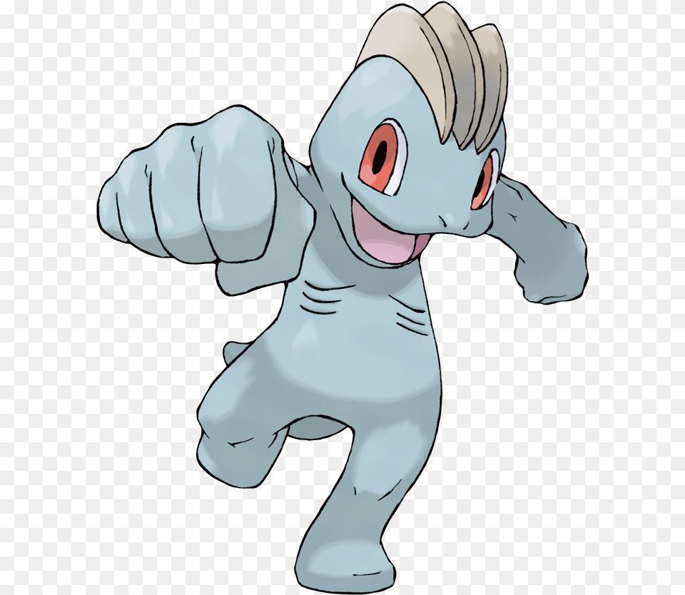 Machop Pokmon Bulbapedia The Communitydriven Pokmon Pokemon Machop, Baby, Person, Cartoon, Face Png