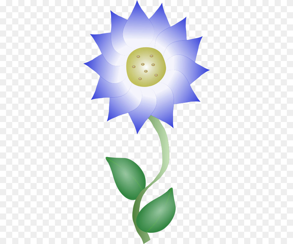 Machovka Blue Flower, Art, Plant, Sunflower, Graphics Free Transparent Png