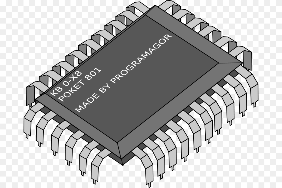 Machovka Chip, Electronic Chip, Electronics, Hardware, Printed Circuit Board Free Png Download