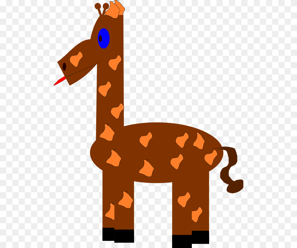 Machovka Funny Giraffe, Animal, Mammal Free Png