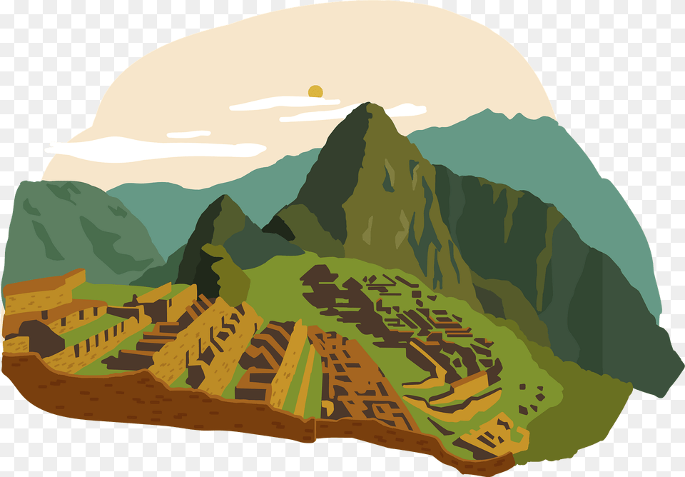 Machu Picchu Clipart, Nature, Peak, Mountain Range, Mountain Png Image