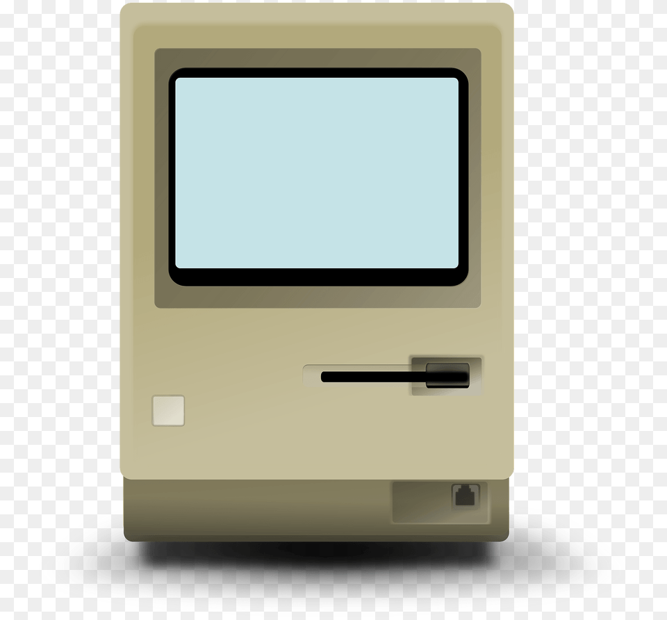 Macintosh 128k Cpu Clipart, Computer, Electronics, Pc, Screen Png Image