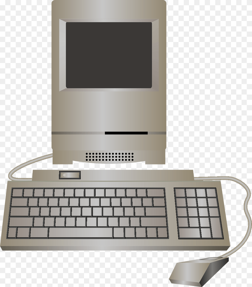 Macintosh Color Classic Computer Clipart, Computer Hardware, Computer Keyboard, Electronics, Hardware Png Image