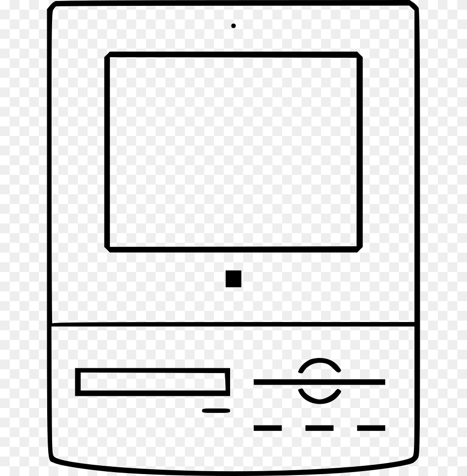 Macintosh Series Svg Icon Download Computer, Electronics, Pc, Screen Png