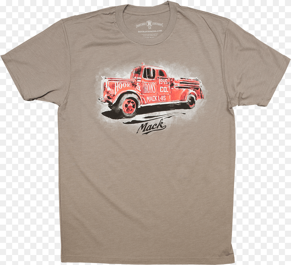 Mack L85 Iron, Clothing, T-shirt, Machine, Transportation Free Transparent Png