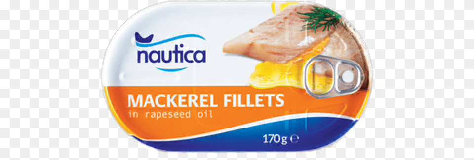Mackerel Fillets In Oil Nautica 170 G Baked Goods, Food, Lunch, Meal, Meat Free Transparent Png