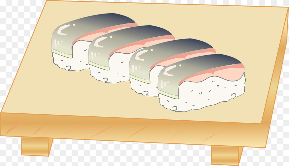 Mackerel Sushi Food Clipart, Dish, Meal, Produce, Grain Png Image