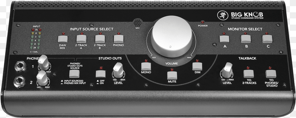 Mackie Big Knob Studio Command System, Amplifier, Electronics, Mobile Phone, Phone Free Png