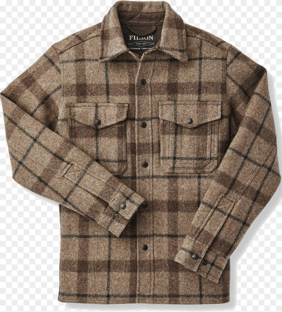 Mackinaw Jac Shirt, Clothing, Coat, Jacket, Long Sleeve Free Png Download