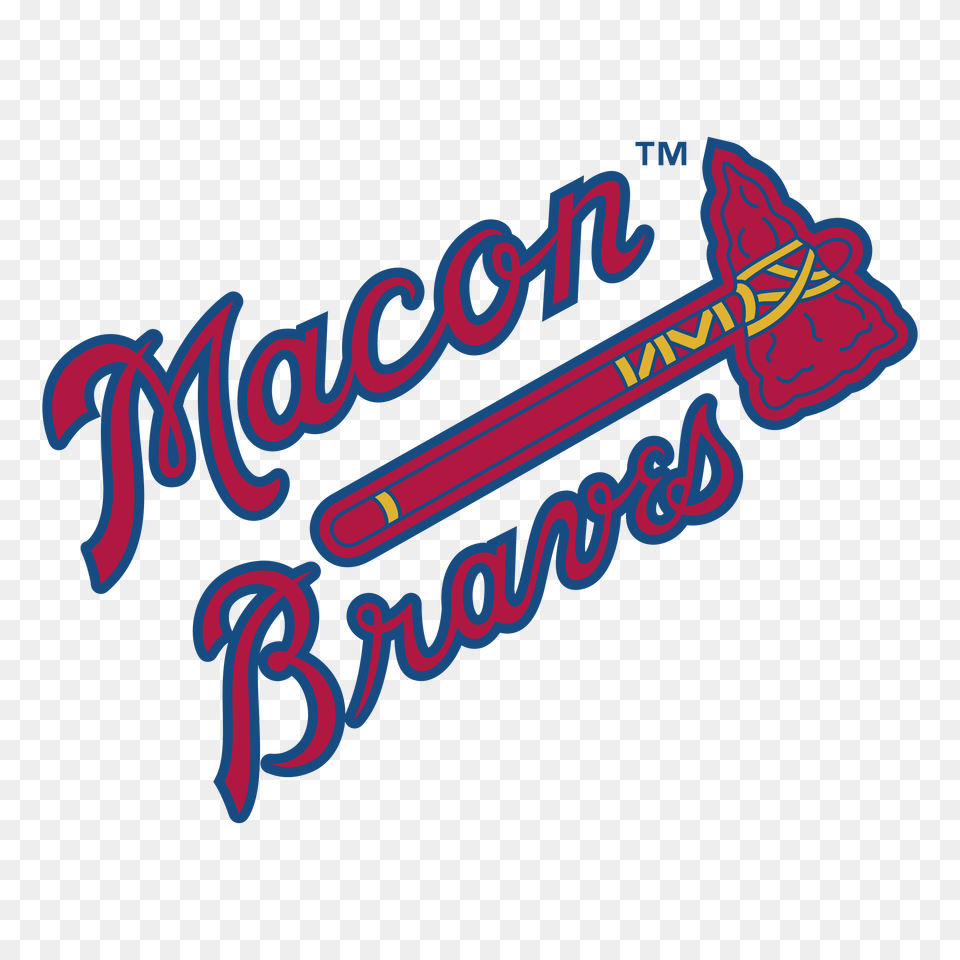 Macon Braves Logo Vector, Light, Dynamite, Weapon Png Image