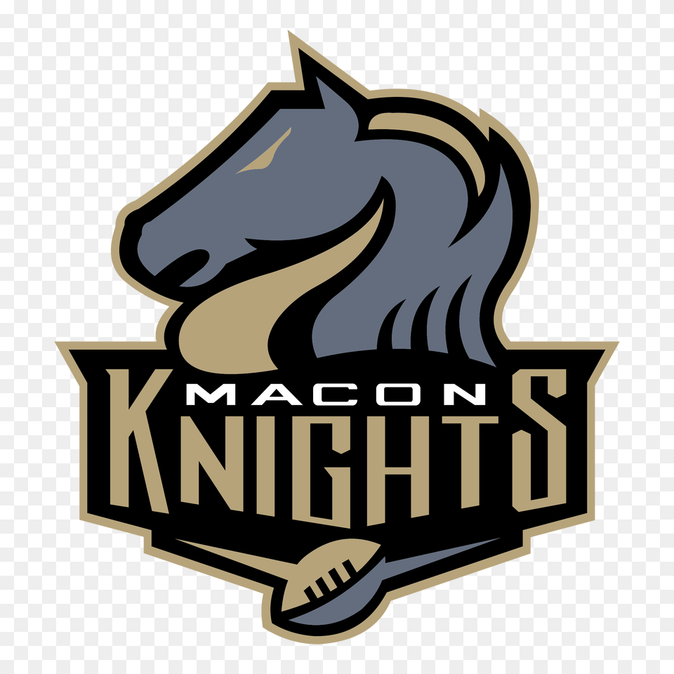 Macon Knights Logo Transparent Vector, Emblem, Symbol Free Png