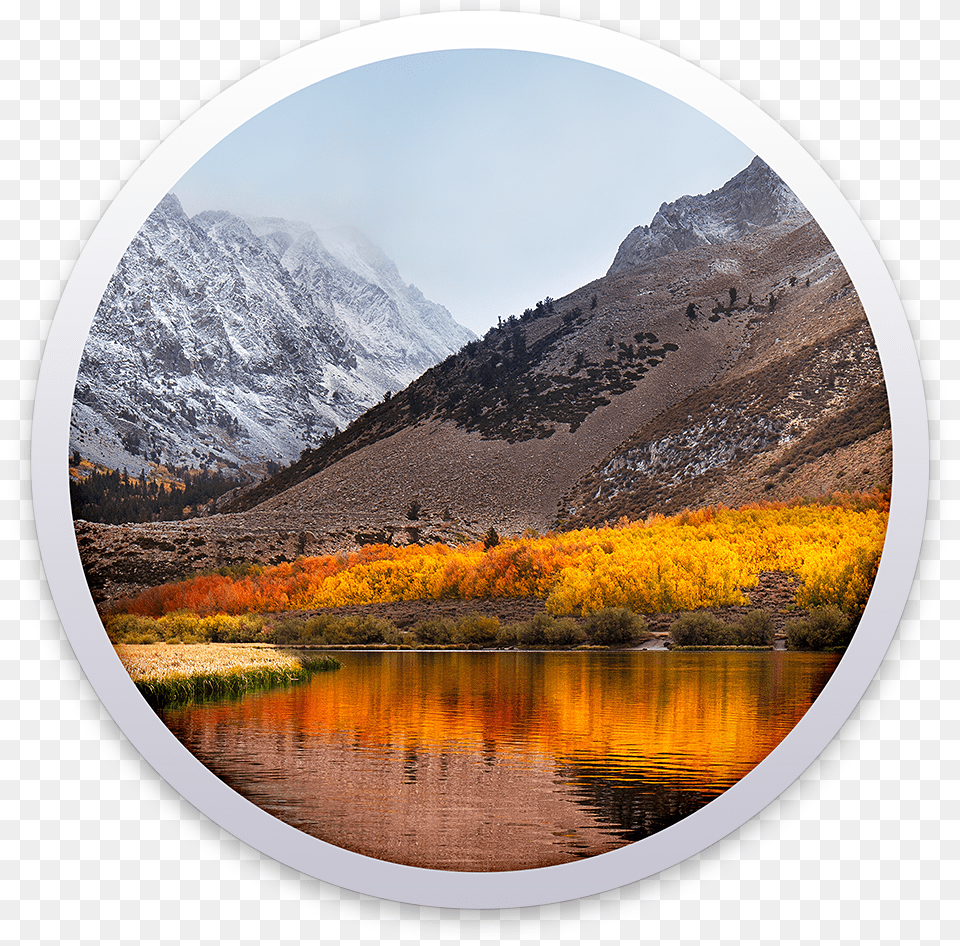 Macos High Sierra Logo Macos High Sierra Icon, Photography, Nature, Outdoors, Scenery Png Image