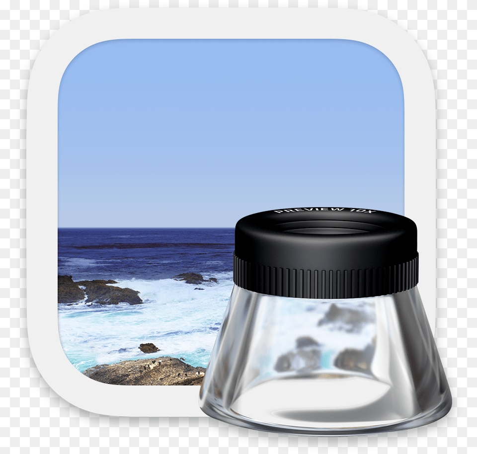 Macos Icon Gallery Loupe, Jar Free Png Download