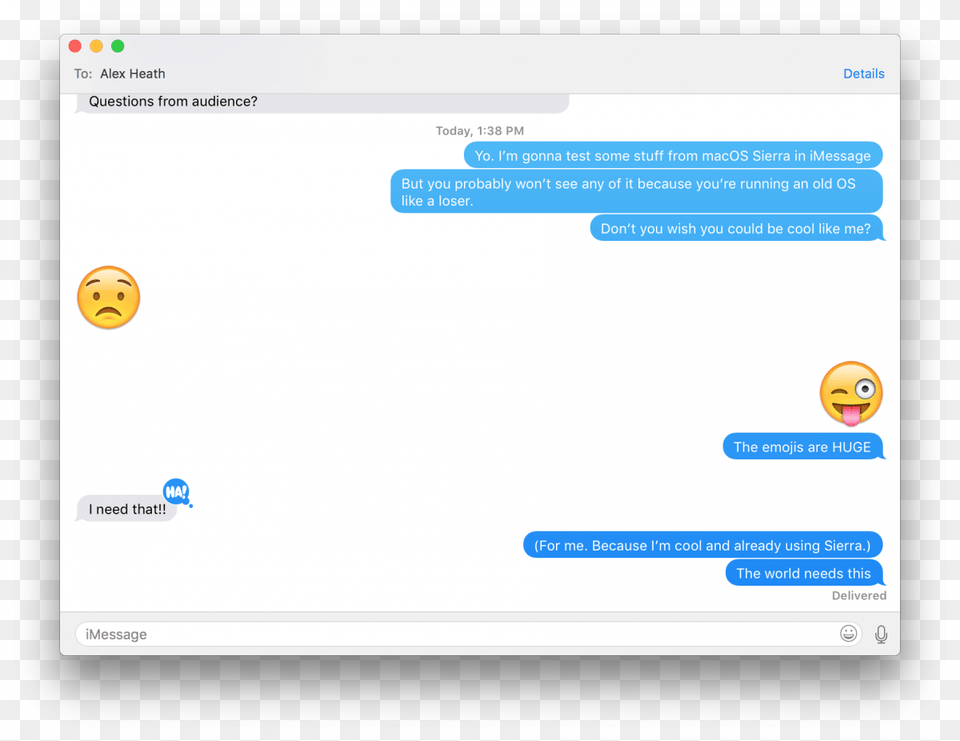 Macos Sierra Imessage Macbook, Text, File Free Png