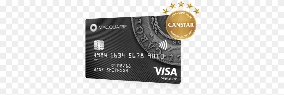 Macquarie Black Card Macquarie Bank Credit Card, Text, Credit Card Free Png