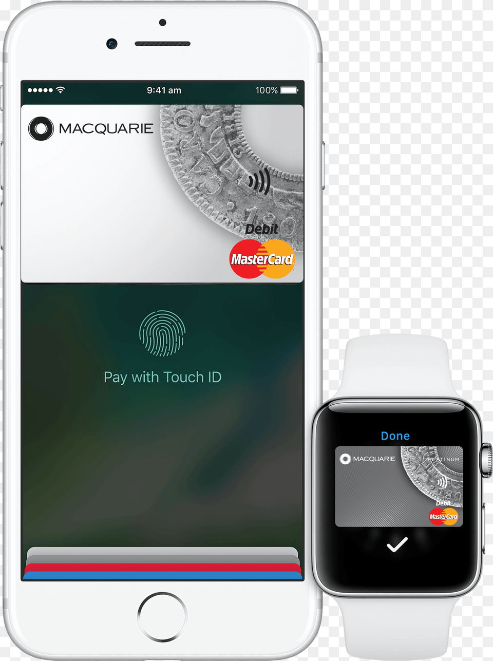 Macquarie Says Hello To Apple Pay Apple Watch Series 2 38mm Space Black Stainless Steel, Electronics, Mobile Phone, Phone, Wristwatch Free Transparent Png