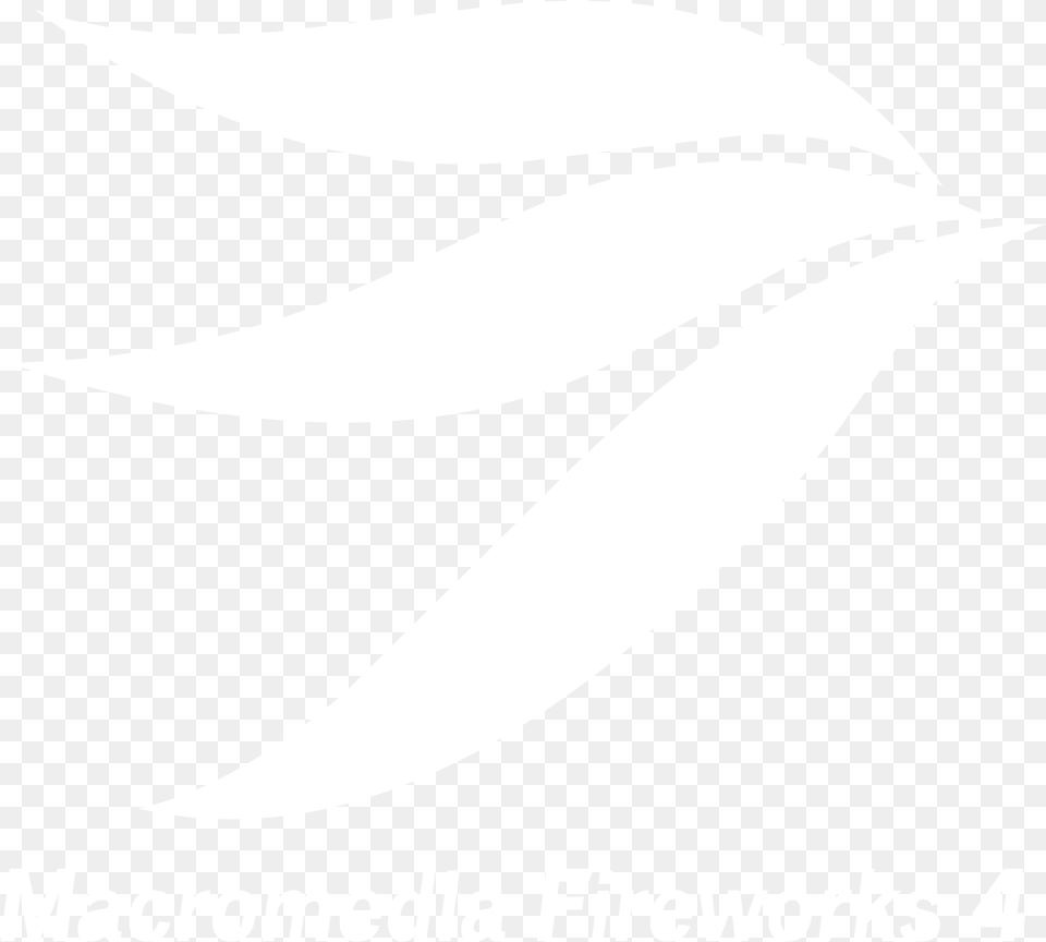 Macromedia Fireworks 4 Logo Black And White Twitter White Bird Logo, Animal, Fish, Sea Life, Shark Free Transparent Png