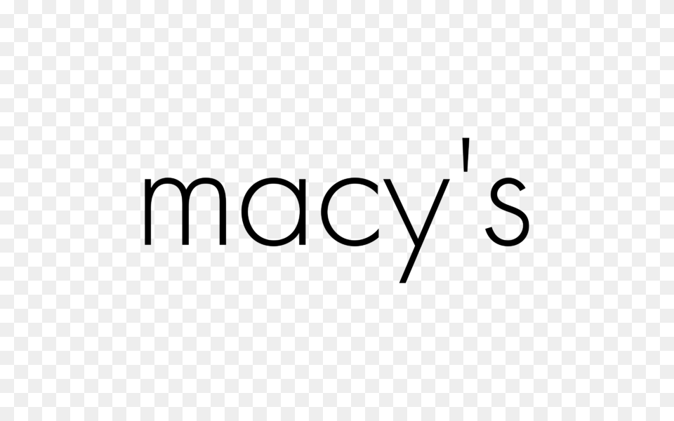 Macys Logo Transparent Vector, Gray Png