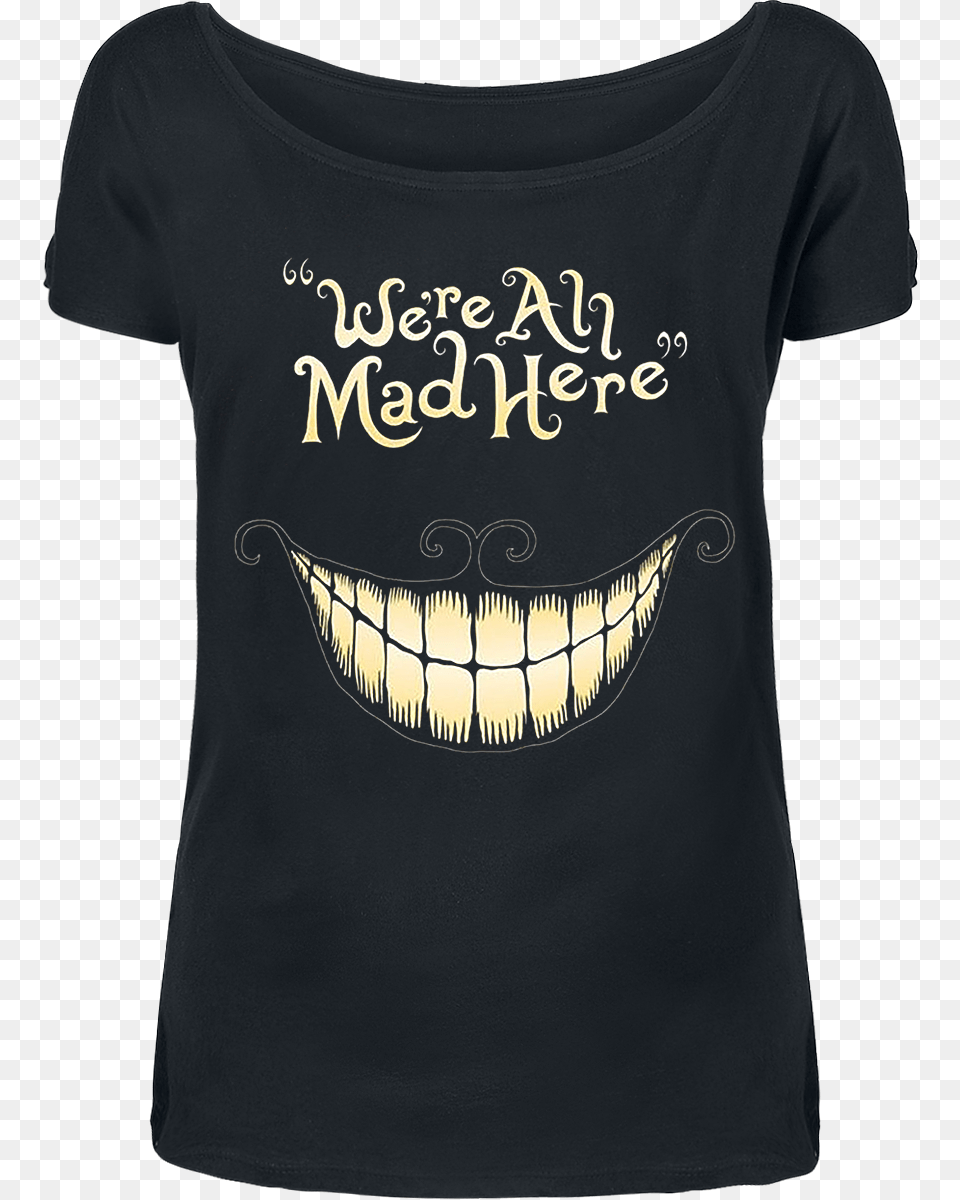 Mad And Crazy Quotes, Clothing, T-shirt, Shirt Free Png Download