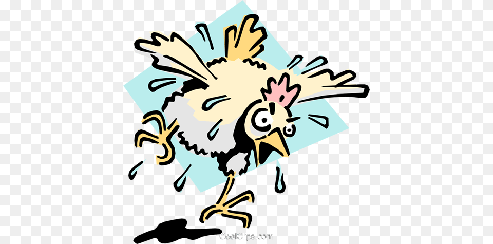 Mad As A Wet Hen Royalty Vector Clip Art Illustration, Animal, Beak, Bird, Baby Free Png