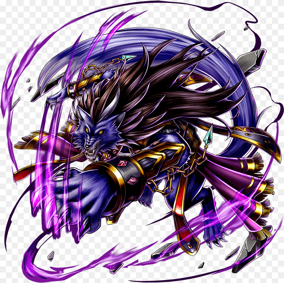 Mad Beast Slayer Zerkalo Full Art Illustration, Accessories, Purple, Person, Ornament Png Image