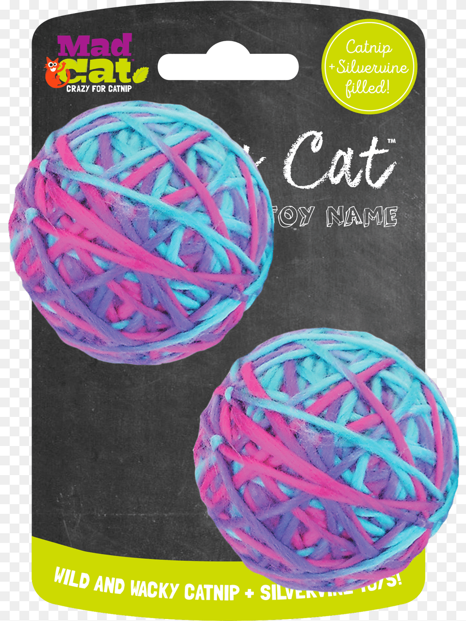 Mad Cat Soft Yarnball 2 Pk Soft, Yarn Free Png