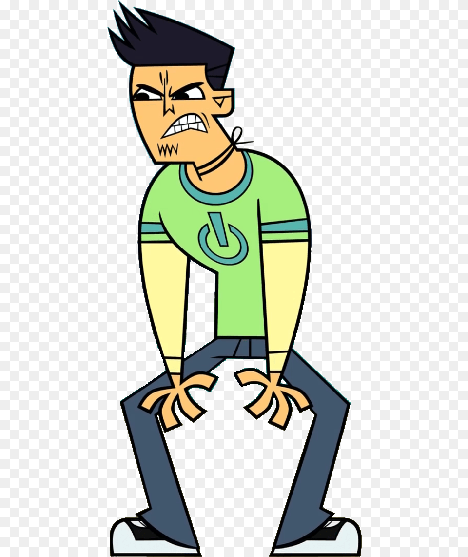 Mad Clipart Grown Man Total Drama Ridonculous Race Devin, Adult, Person, Male, Head Png