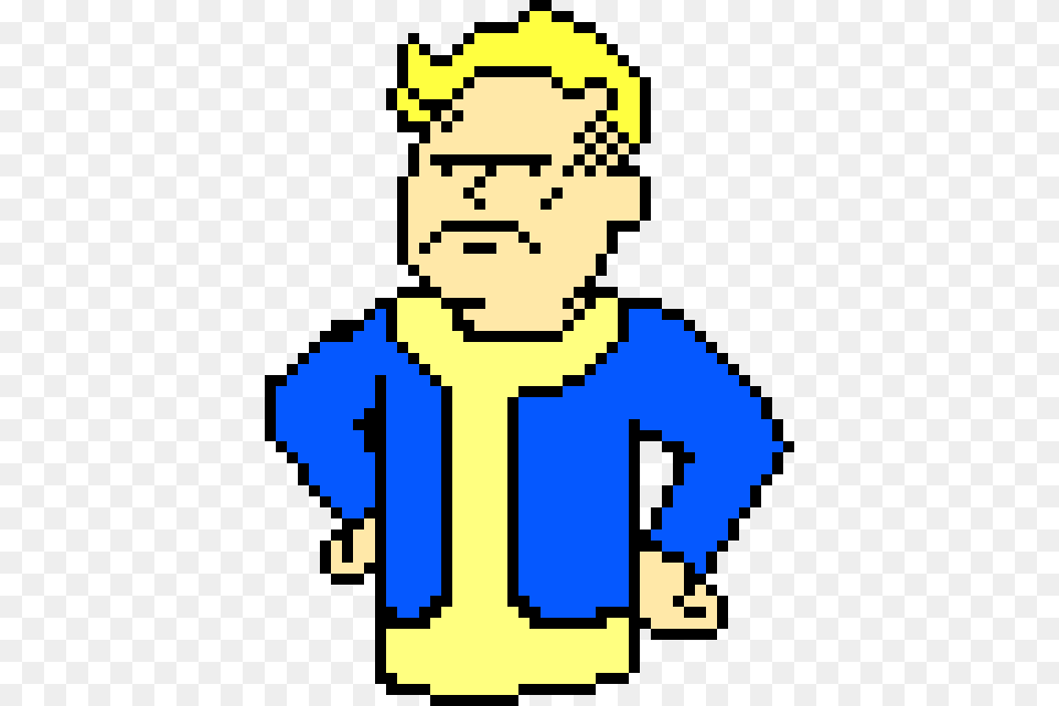 Mad Clipart Mad Boy Pixel Art Vault Boy, Photography, Face, Head, Person Png