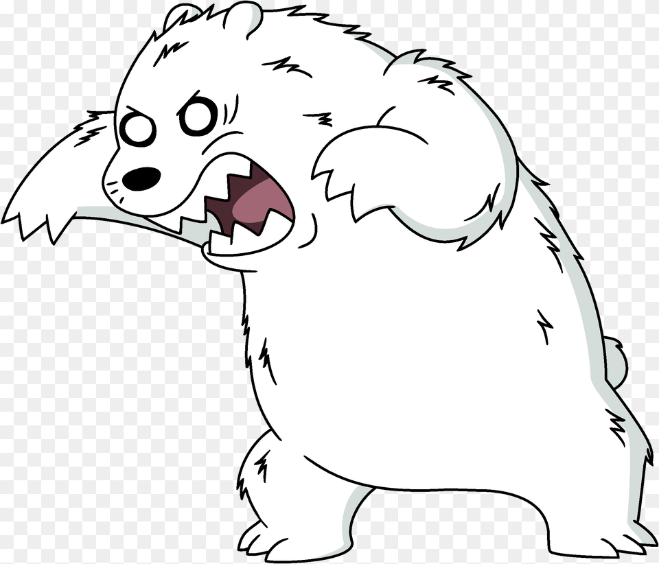 Mad Clipart Polar Bear We Bare Bears Primal Ice Bear, Baby, Person, Face, Head Free Transparent Png