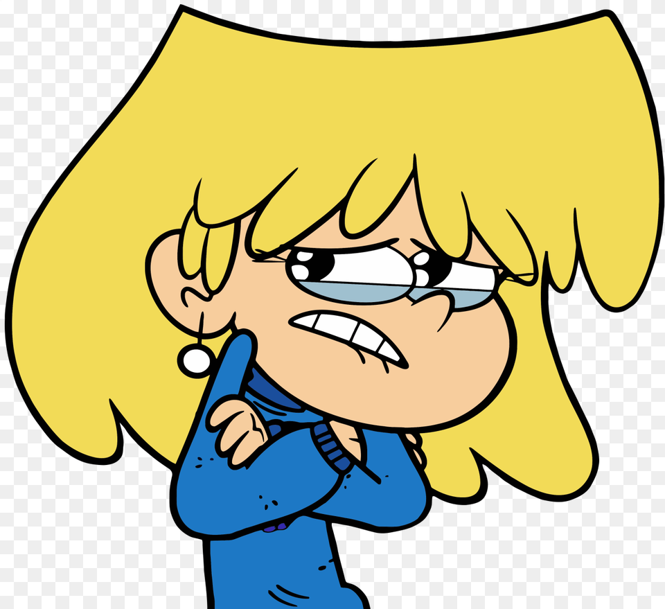Mad Clipart Upset Loud House Lori Scared, Book, Comics, Publication, Baby Png