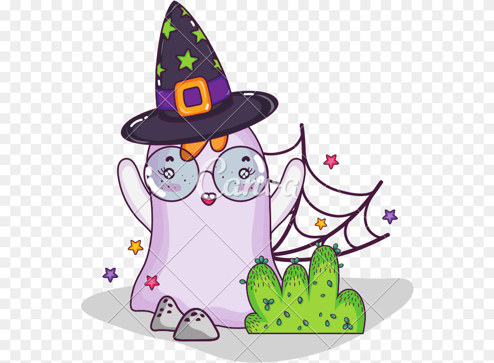 Mad Clipart Witch Halloween Cartoon, Clothing, Hat, Purple, Dessert Free Transparent Png