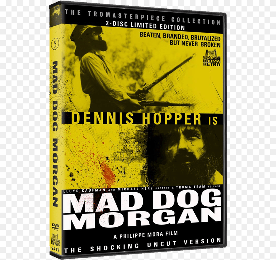 Mad Dog Morgan Blu Ray, Publication, Advertisement, Book, Poster Free Transparent Png