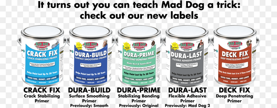 Mad Dog Primer, Paint Container, Tin, Can Free Transparent Png