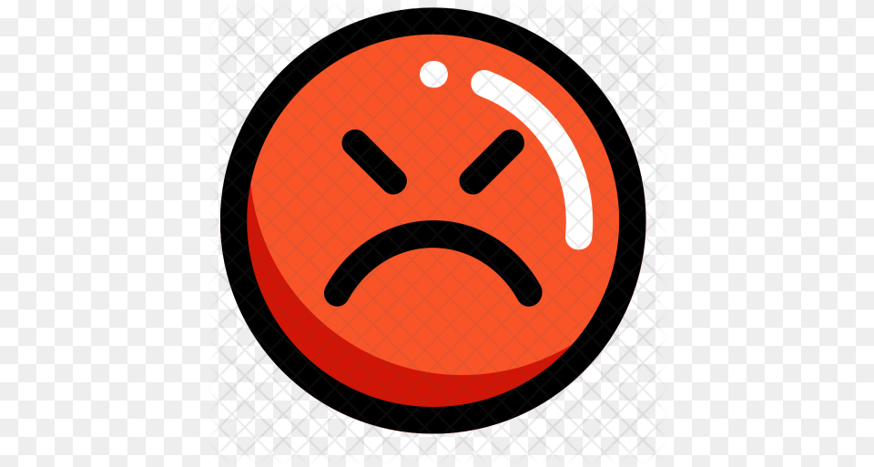 Mad Emoji Icon Of Colored Outline Style Icon Angry Png Image