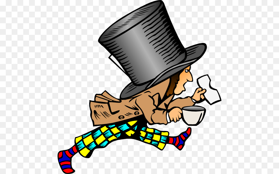 Mad Hatter Clip Art Vector, Clothing, Hat, Person, Magician Free Png
