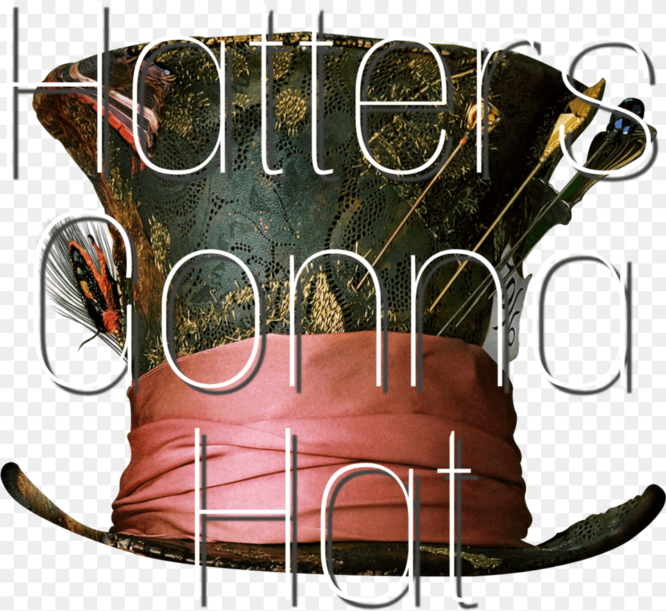 Mad Hatter Hat Alice Madhatter Haters Hate Aliceinwonderland Alice In Wonderland Hatters Hat Png Image