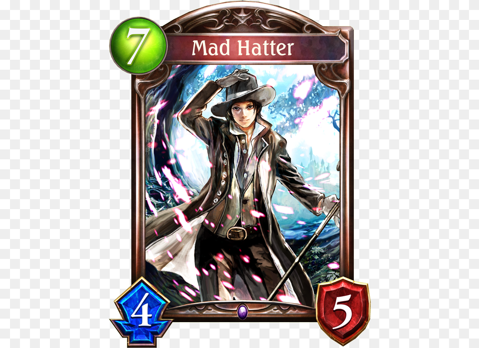 Mad Hatter Shadowverse, Clothing, Coat, Adult, Person Png