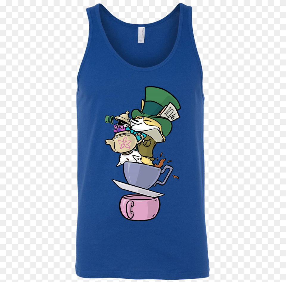 Mad Hatter Tankdata Id Stand For Our Flag Shirt, Clothing, Tank Top, Cup, Baby Png Image