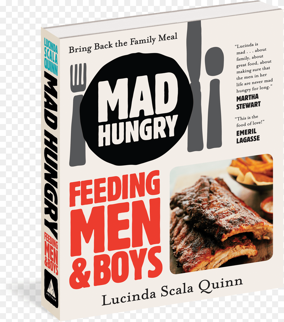 Mad Hungry By Lucinda Scala Quinn, Advertisement, Food, Meat, Pork Free Png