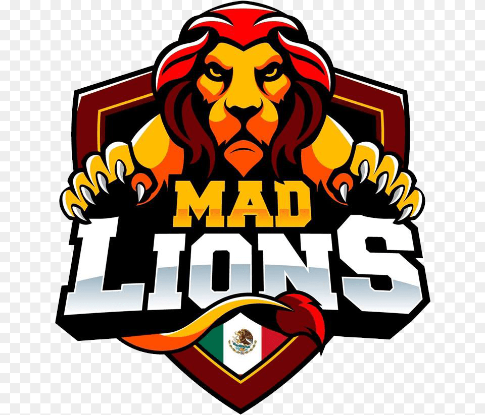 Mad Lions E Mad Lions Ec, Person, Face, Head, Logo Free Png Download